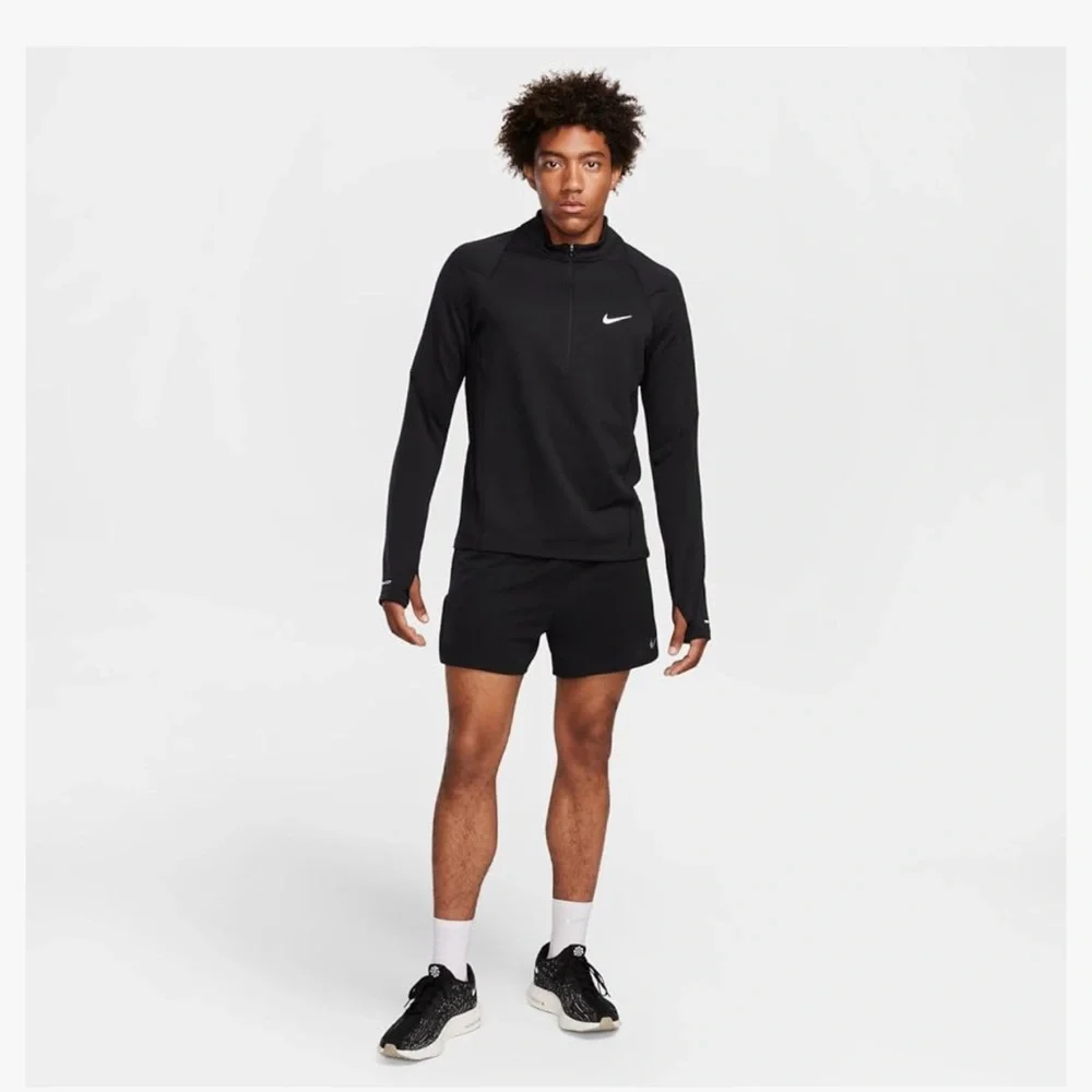 Nike Element Repel Therma-FIT Men's Running Half Zip Jacket Black Large NWT